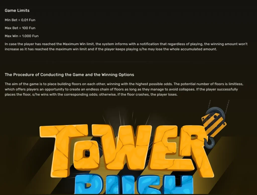 Tower Rush Regeln